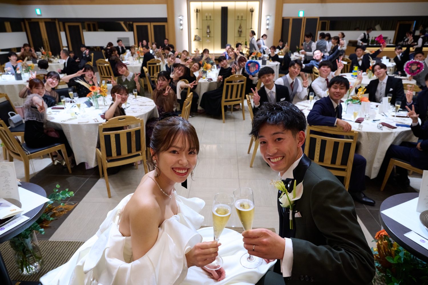乾杯の様子